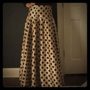 Shabby Apple waltzing Matildapolka dot ball skirt